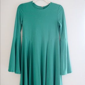Boutique Flare Sleeve Dress